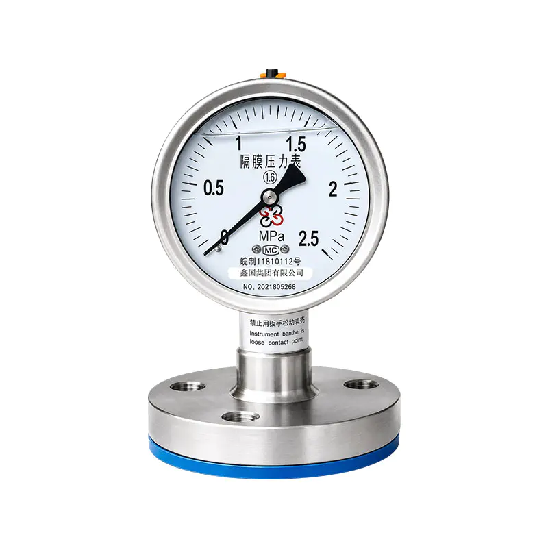 Sanitárny membránový manometer XG/Y-M